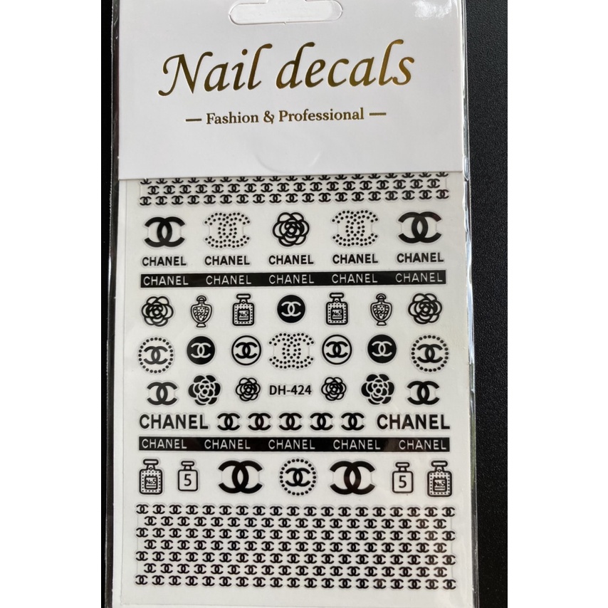 Sticker Dán Móng Tay Nhiều Mẫu Khác Nhau