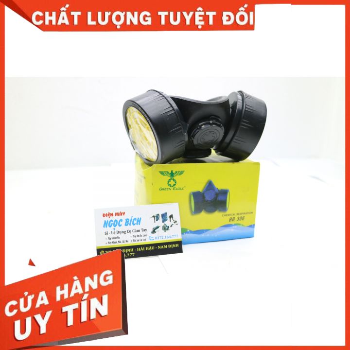 [RẺ VÔ ĐỊCH] Mặt nạ phòng độc + 2 phin lọc Blue Eagle DL chống bụi