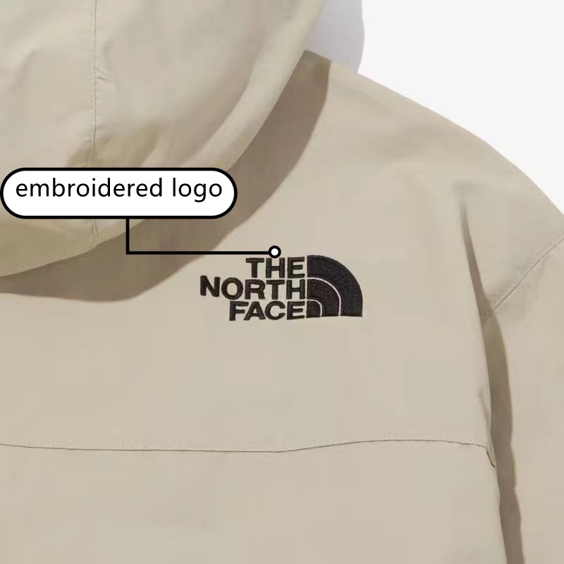 Áo Khoác Chống Gió Thêu Logo The North Face Chính Hãng Có Khóa Kéo Thời Trang Cho Nam Và Nữ