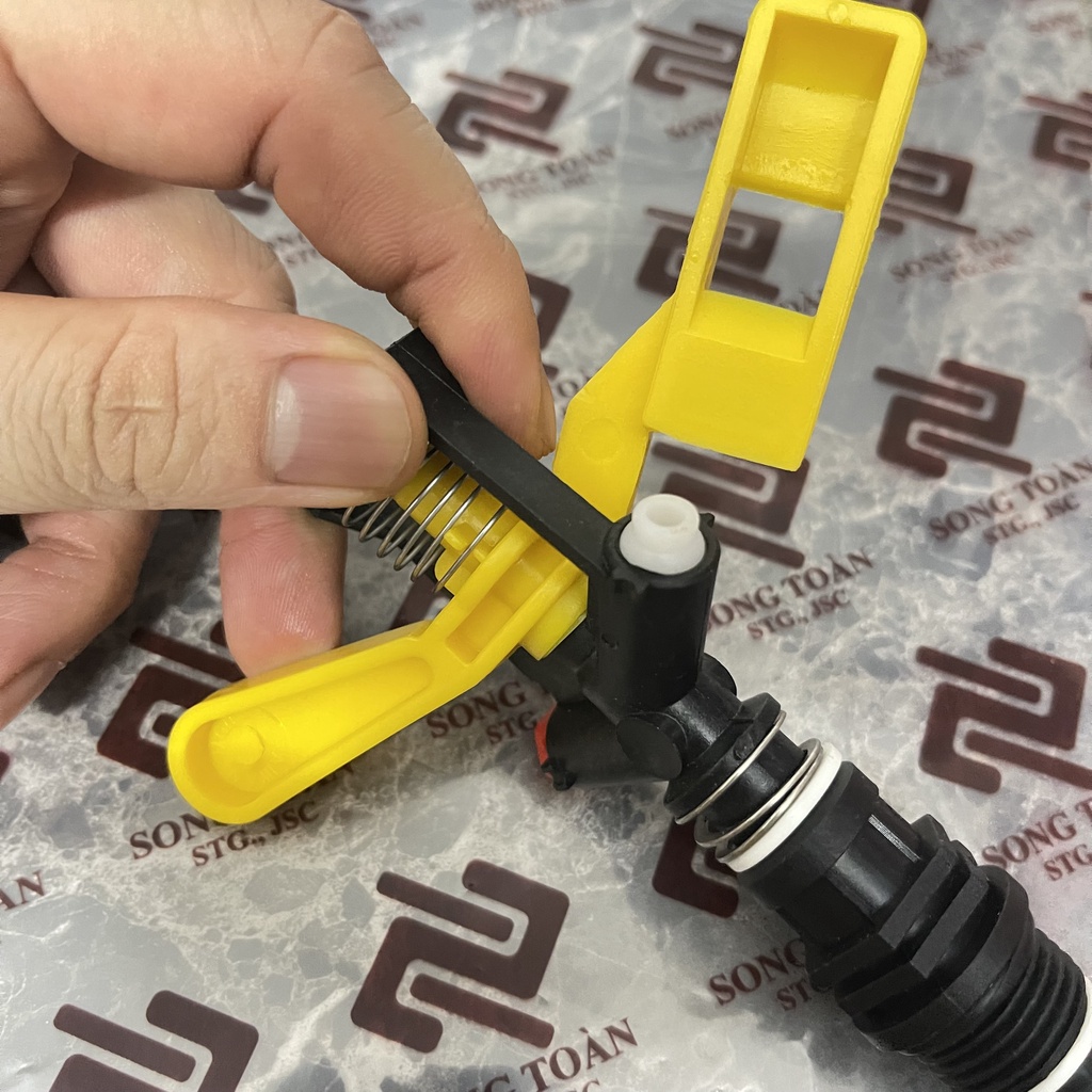 [BÉC CÁNH ĐẬP] Béc tưới cây 2 tia phun xoay 360 độ bán kính tưới 6 - 10m lưu lượng chỉnh nông nghiệp nhà vườn trồng trọt