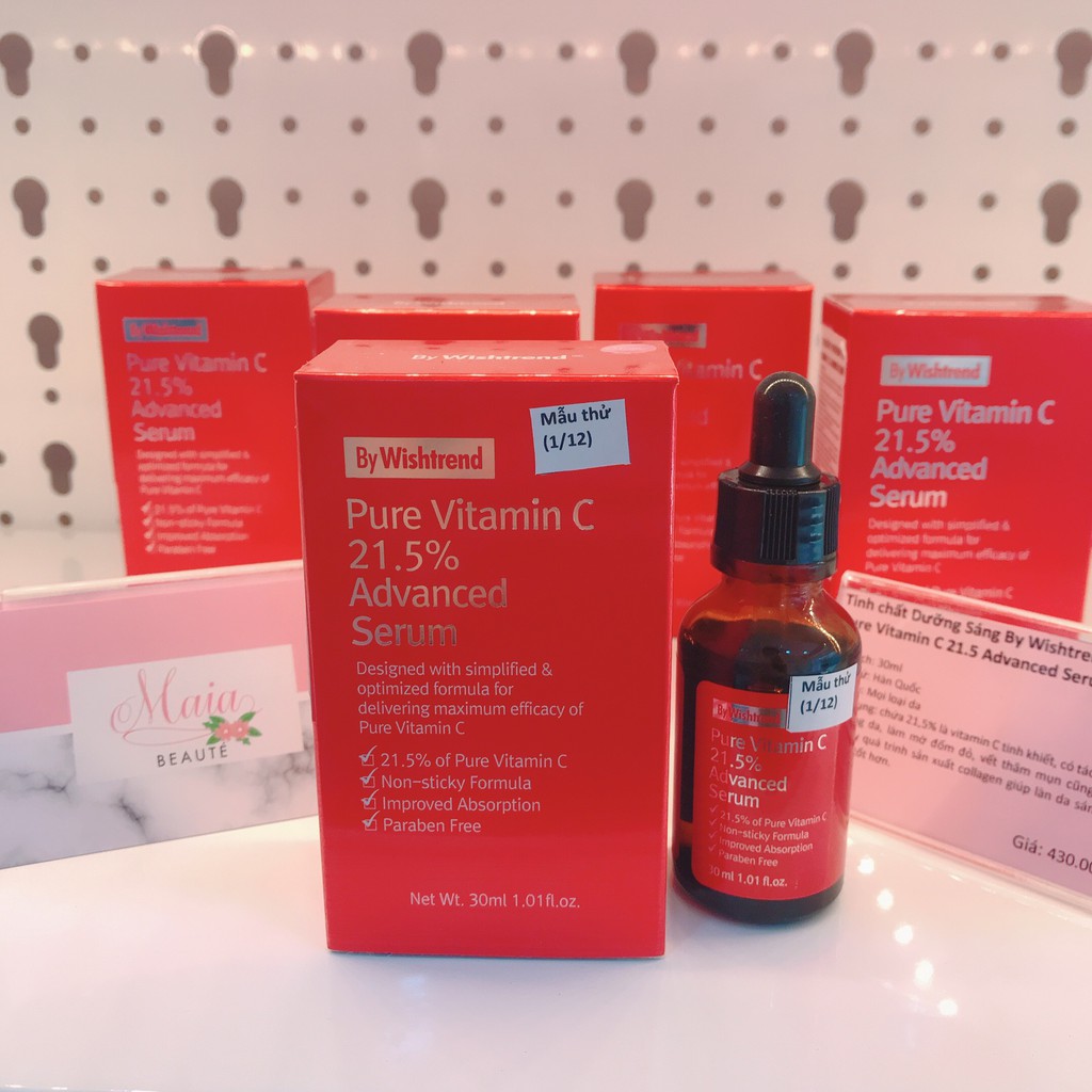 Tinh chất Dưỡng Da By Wishtrend 30ml