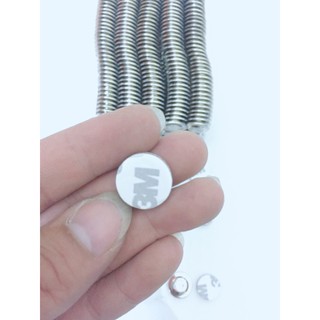 nam châm thẻ tên , nam châm 1 mắt d17mm, set 5 cái