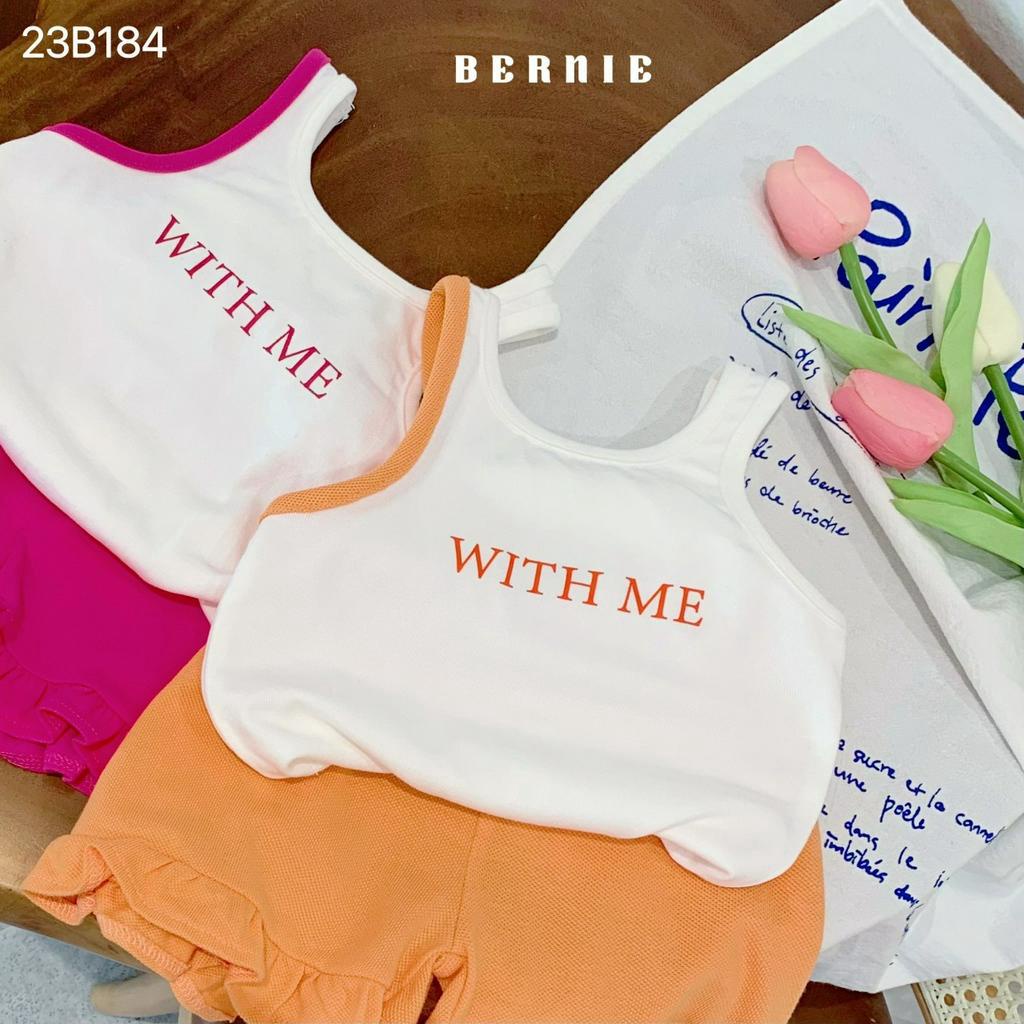 Bộ thun ba lỗ bé gái polo siêu xinh