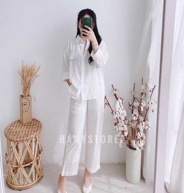 [Mã FATHANG5 giảm 10K đơn 50K] SET SOMI KÈM QUẦN CULOTTES TRẮNG | BigBuy360 - bigbuy360.vn