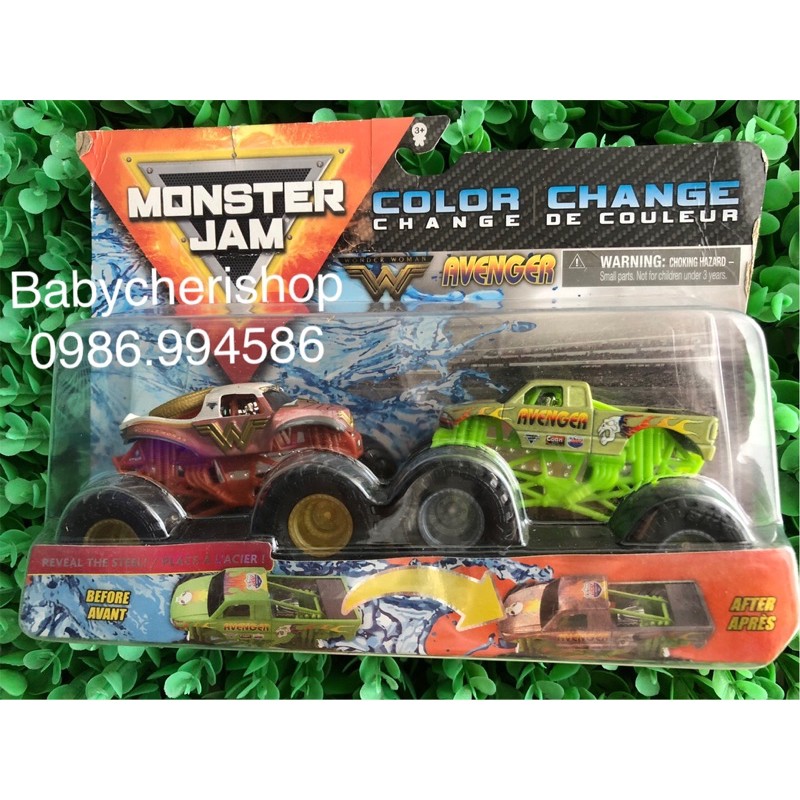 MONSTER-JAM ĐỔI MÀU - MẪU MỚI 2021