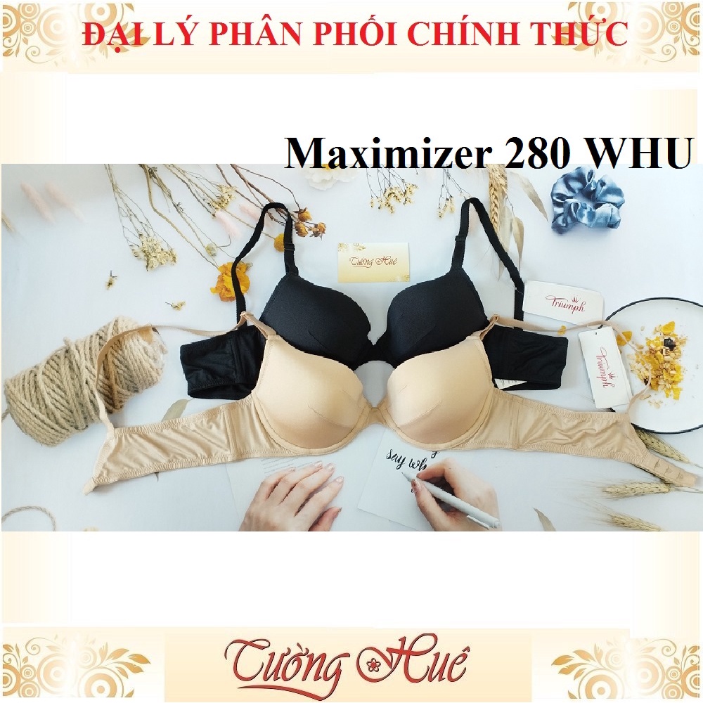 Áo lót nữ Triumph Maximizer 280 WHU áo ngực trơn đệm tháo rời.