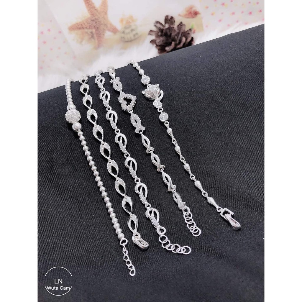 Lắc tay nữ bạc ta cao cấp. Sale cực khủng