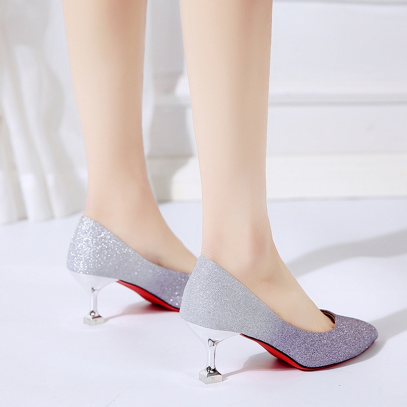 Giày cao gót mũi nhọn thời trang dành cho nữ