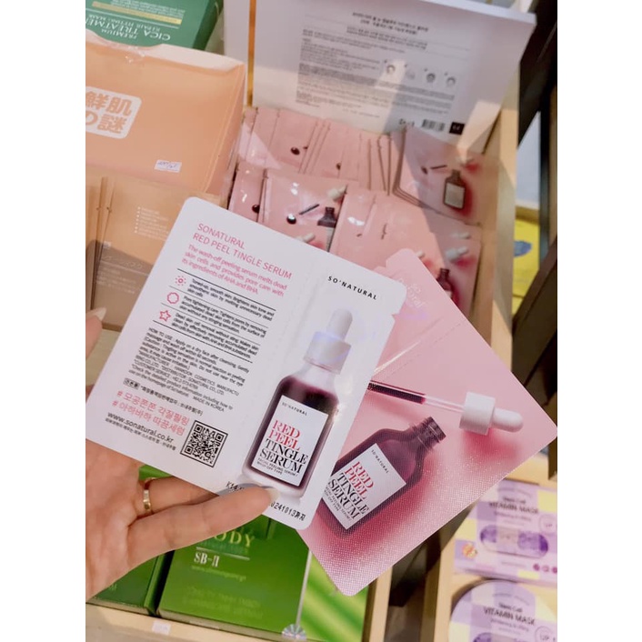 RED PELL TINGLE SERUM DẠNG GÓI MINI