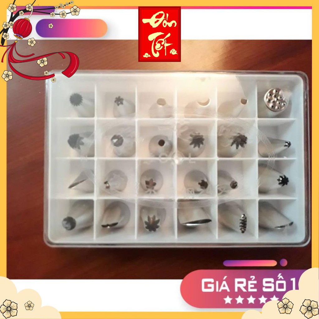 Set 24 đui bắt kem Bake Group