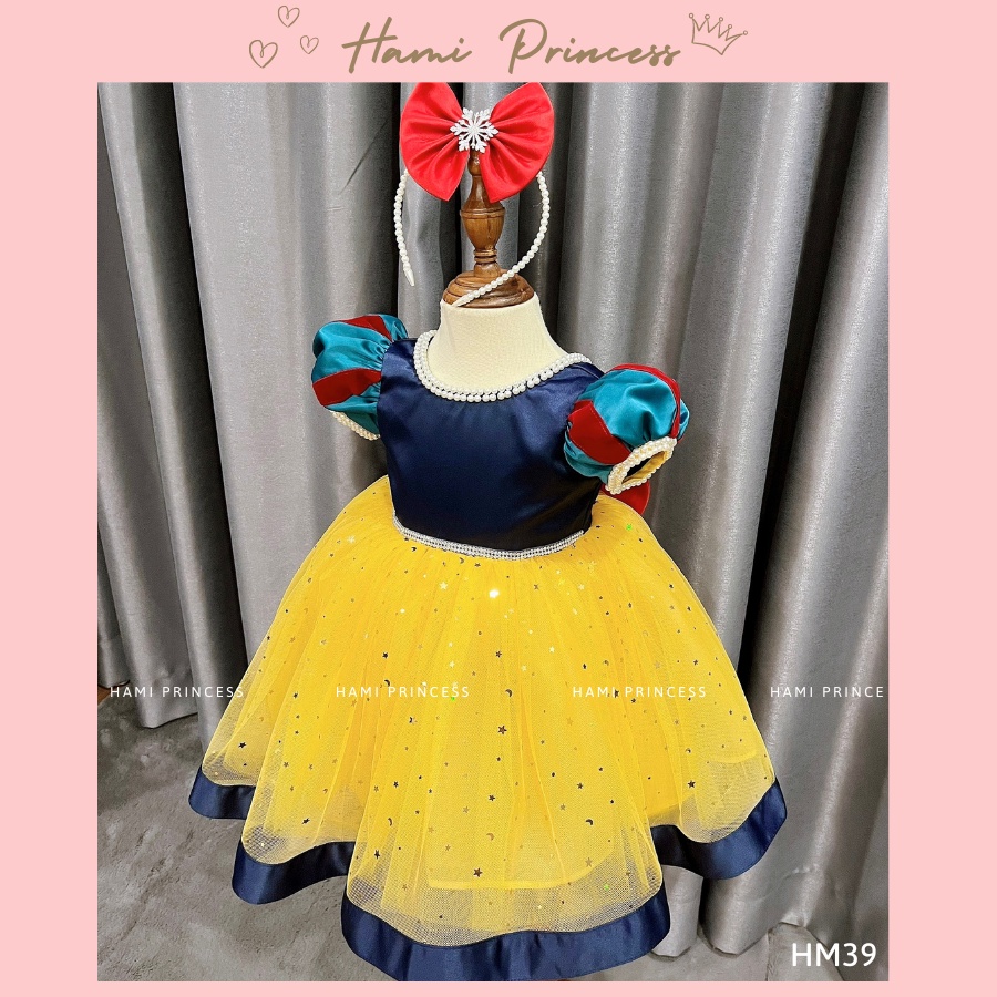 𝐕𝐚́𝐲 𝐁𝐚̣𝐜𝐡 𝐓𝐮𝐲𝐞̂́𝐭 - Váy Haloween Hm39 Tặng Kèm Bờm