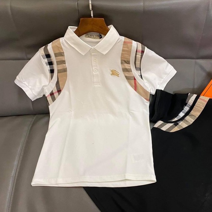 Áo thun nam chữ in nổi tay ngắn dập vân cổ bẻ áo polo nam đẹp | BigBuy360 - bigbuy360.vn