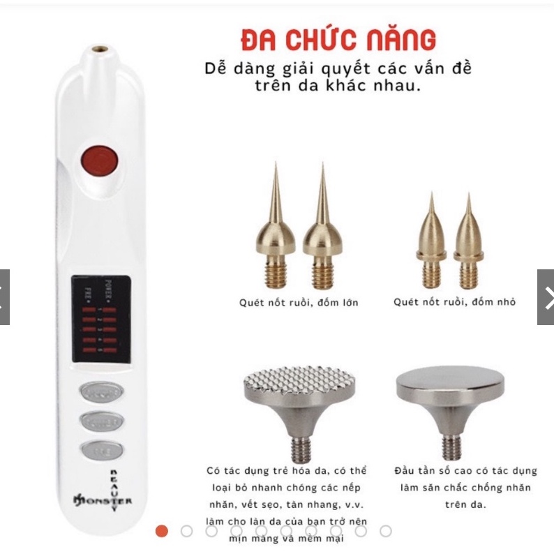 [ Chính Hãng] Máy nhấn Mí Plasma. nâng cơ. xoá rạn, xoá nhăn. Máy Plasma Vali