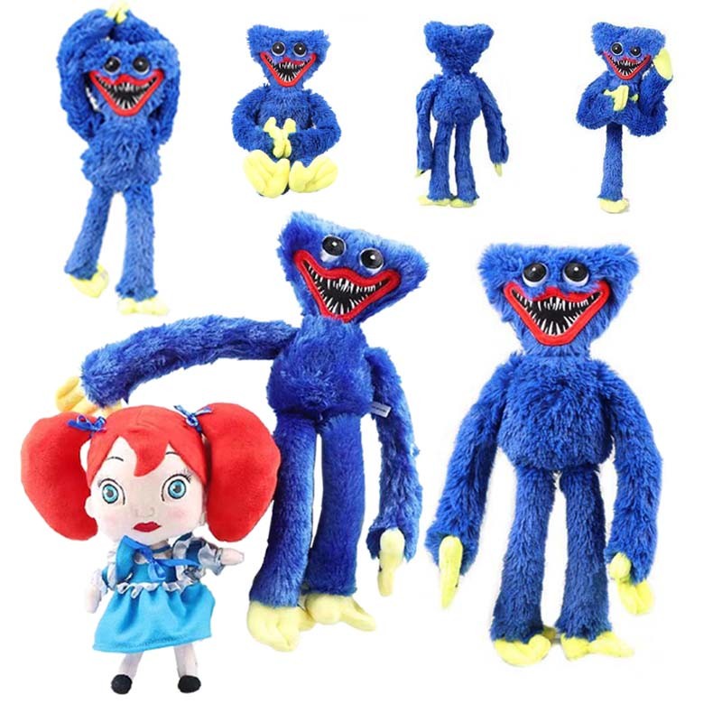 🤡Poppy Playtime🤡 40 cm Huggy Wuggy Plush Toy Đồ chơi sang trọng Cây thuốc phiện Playtime Đồ chơi đáng sợ Món quà Giáng sinh Đồ chơi trò chơi nhân vật búp bê