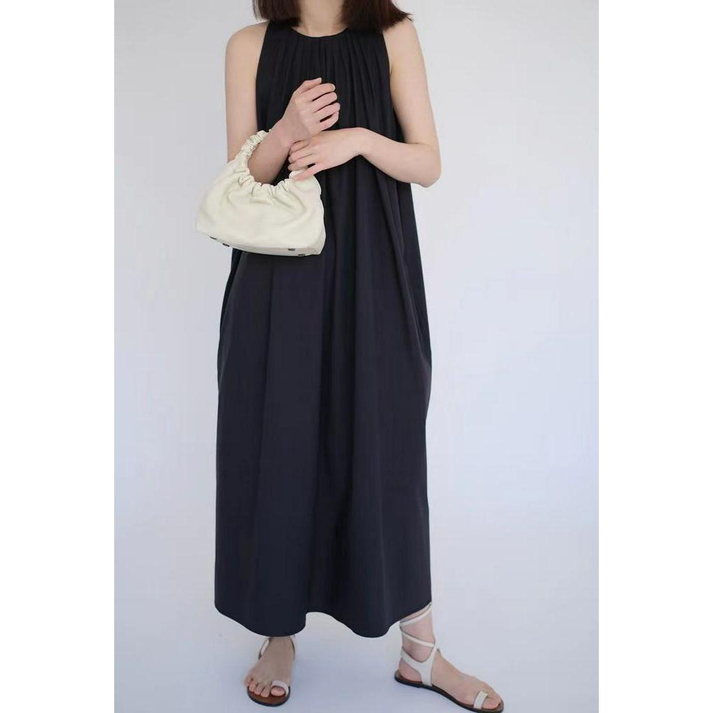 Đầm Chữ A Sát Nách Cổ Tròn Dáng Rộng 62846