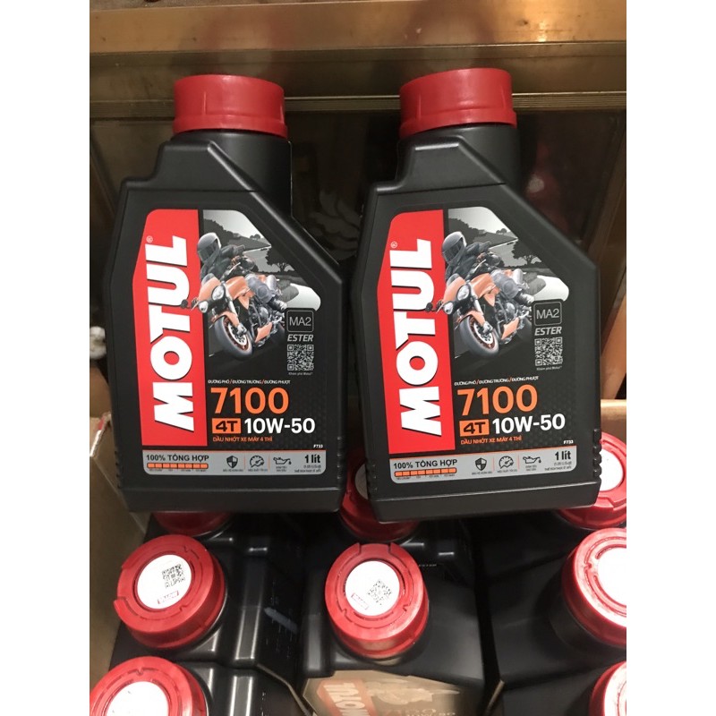 Dầu nhớt motul 7100 mẫu mới nhất 10w-50