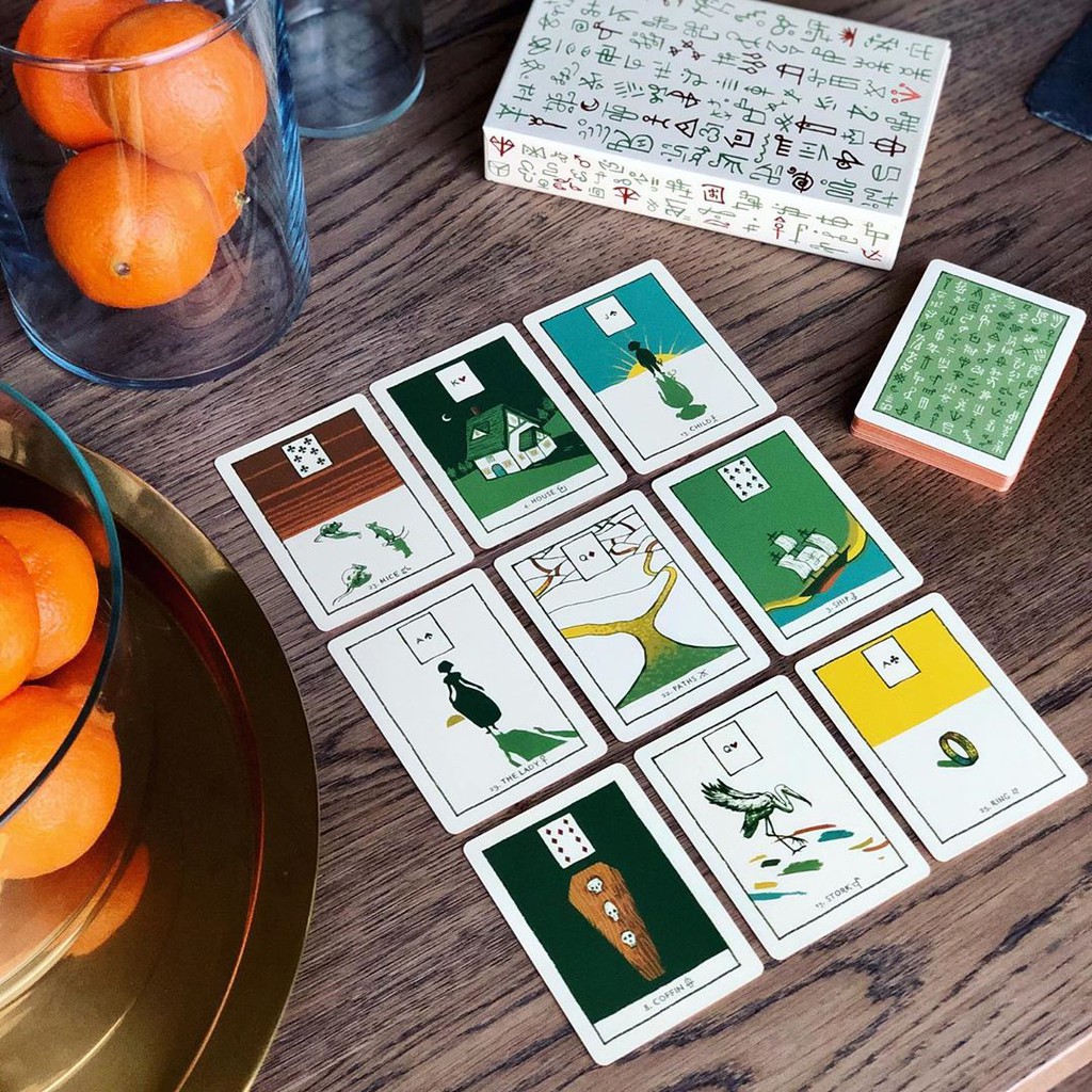 Bài Green Glyphs Lenormand