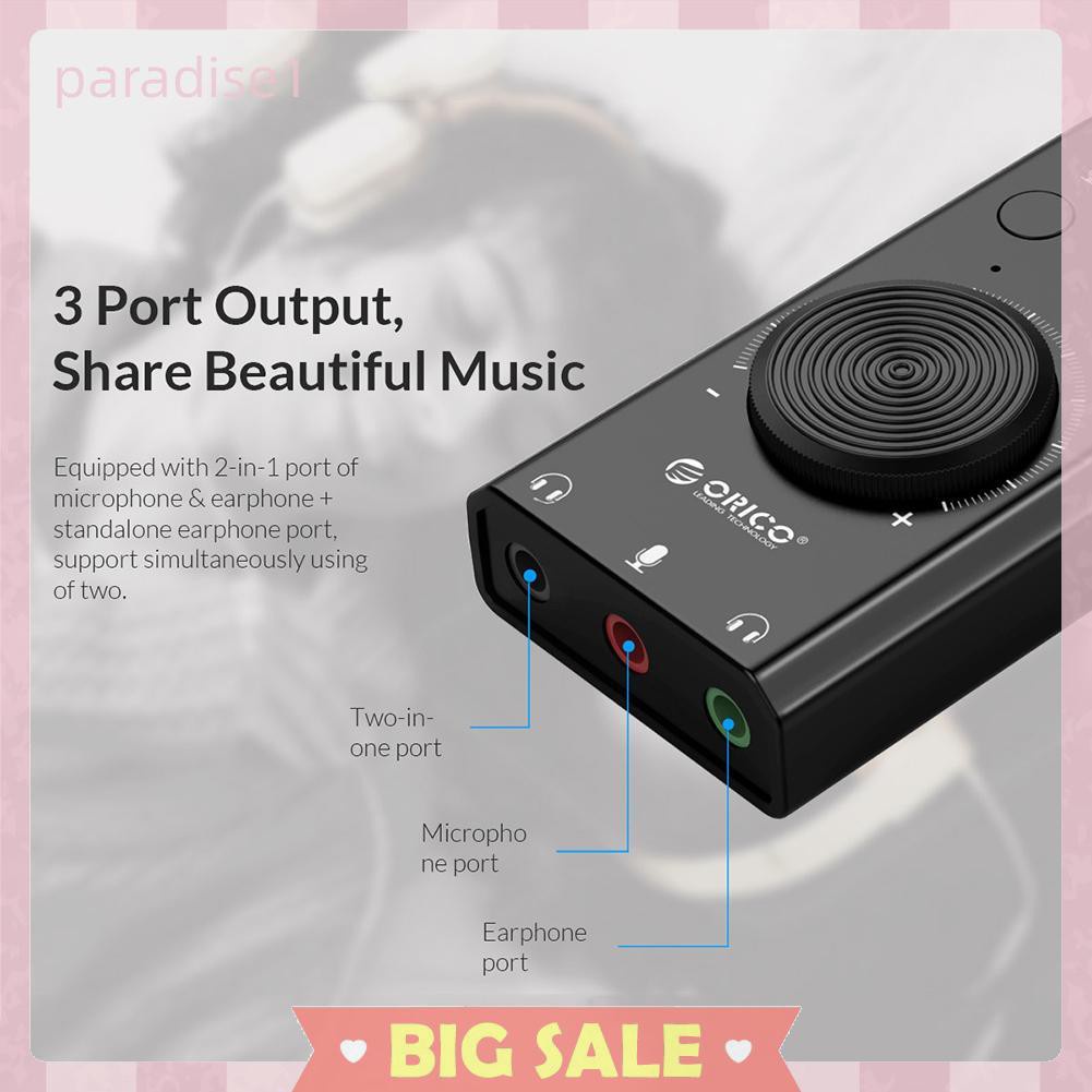 Usb Âm Thanh Orico SC2 Cho PC | BigBuy360 - bigbuy360.vn