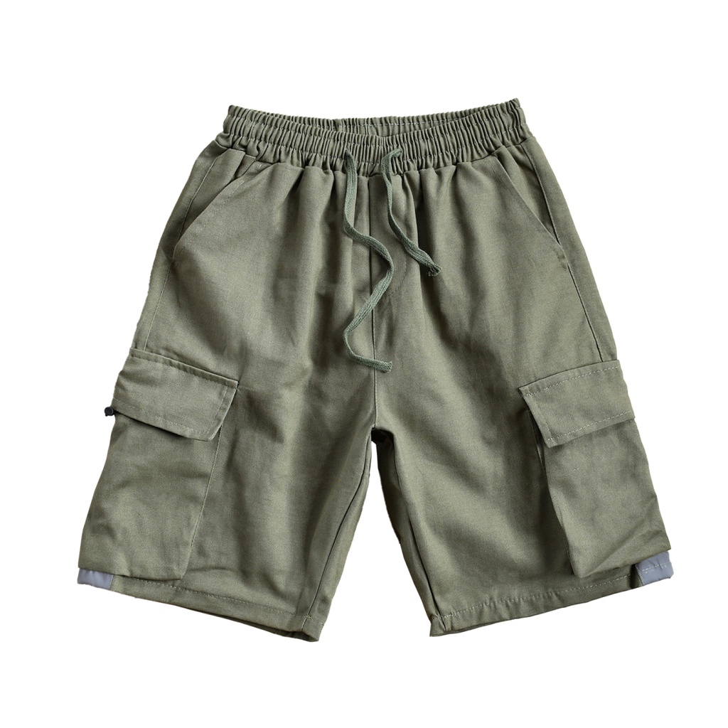 Quần ngắn ống rộng Nhiều Túi Thoải Mái Thời Trang Mùa Hè Cho Nam Size M-3XL