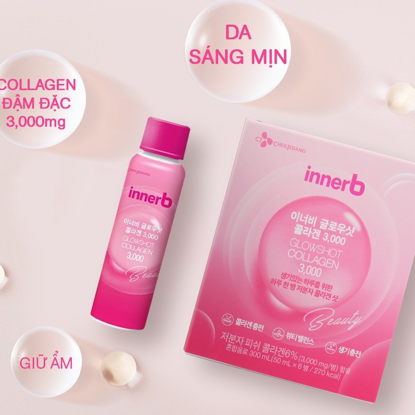 Nước uống Collagen Innerb Glowshot Collagen 3000mg | BigBuy360 - bigbuy360.vn