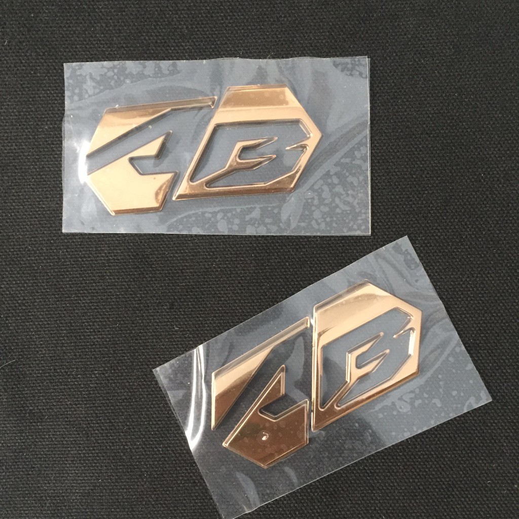 [GIÁ GỐC] TEM DÁN LOGO AB 2020 MẪU MỚI NHẤT THEO XE SIÊU ĐẸP (MÀU BẠC)