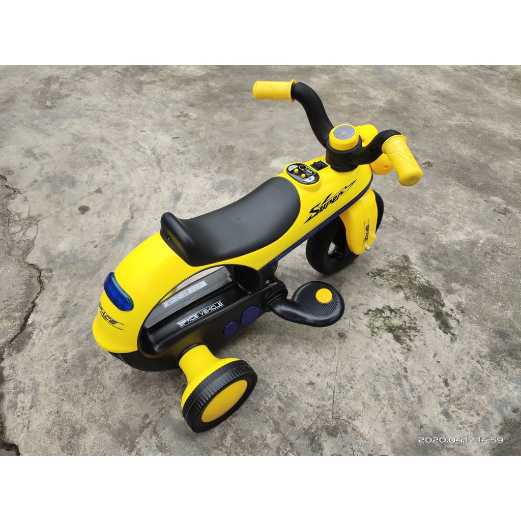 Siêu Xe Mô Tô Điện Joovy Hornet JV1218-MT1 đỏ, vàng