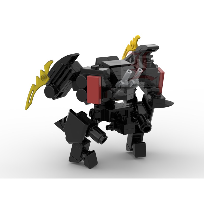 Đồ chơi lắp ráp Robot Moc mech Mobile Armo