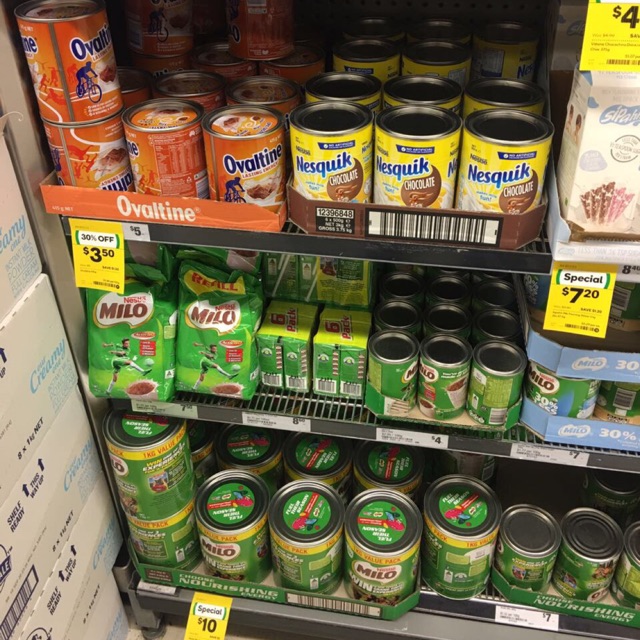 Sữa Milo Úc hộp 1kg