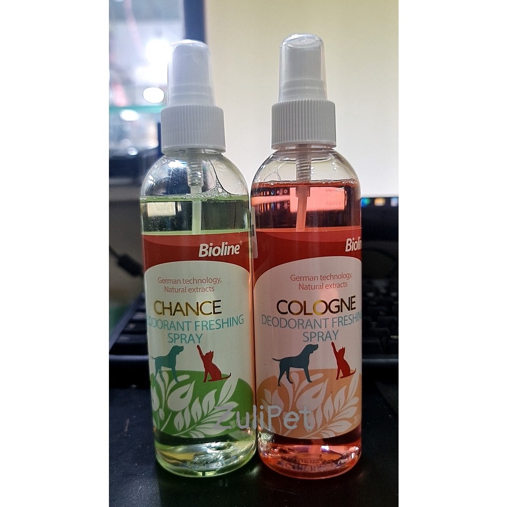 nước hoa bioline cho chó mèo