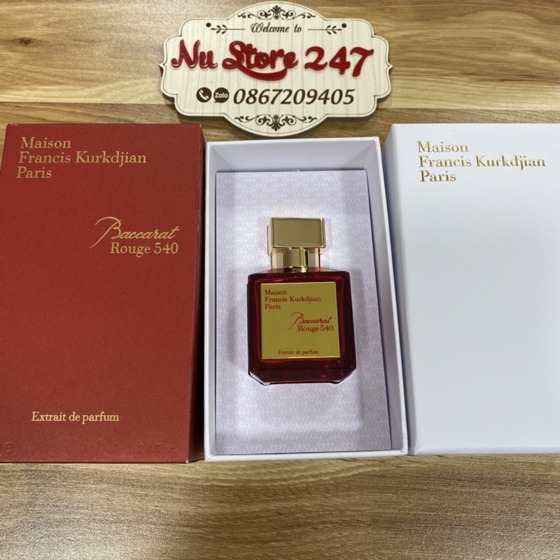 Nước Hoa 200ml  MFK Baccarat Rouge 540 Extrait Fullseal