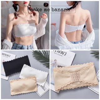 Áo ngực ống không dây - Áo ống cotton