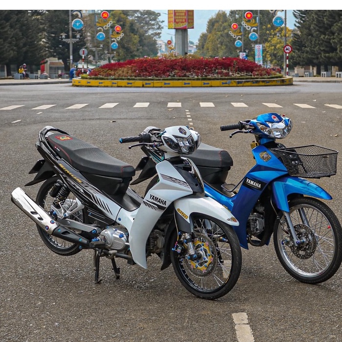 Yên sirius 110 si 50cc gọt mỏng 2 tầng nhiều mẫu da thái cho anh em lựa chọn