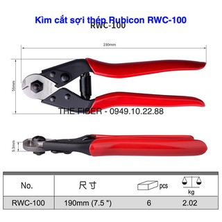 Kìm cắt sợi thép Rubicon RWC-100
