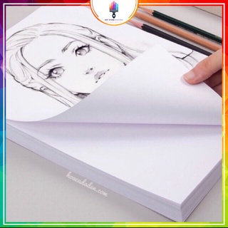 GIẤY ROKI 🔥 loại dầy (tập 20 tờ) dùng vẽ kĩ thuật💥 vẽ màu oát💥màu nước cho người mới học