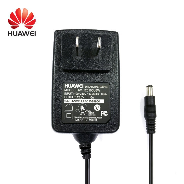 Nguồn Adapter 12 V- 1A Huawei B593 B525 B525s 23a 4G LTE CPE Router Wifi 12V- 1A