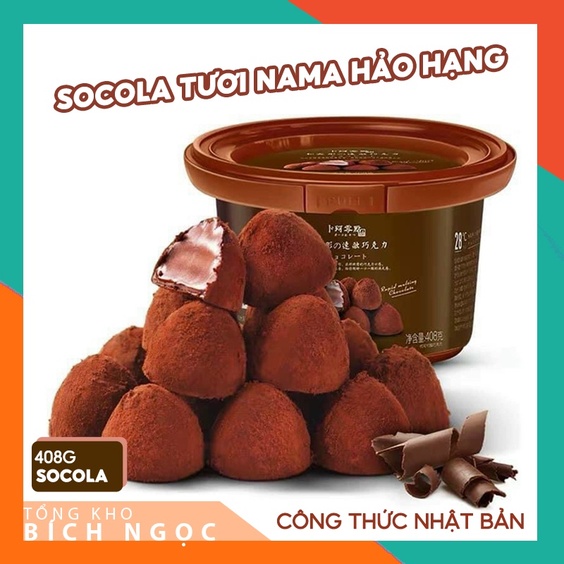 Socola Tươi Nama Chất Lượng Hảo Hạng - Công Thức Nhật Bản - Hộp 408g