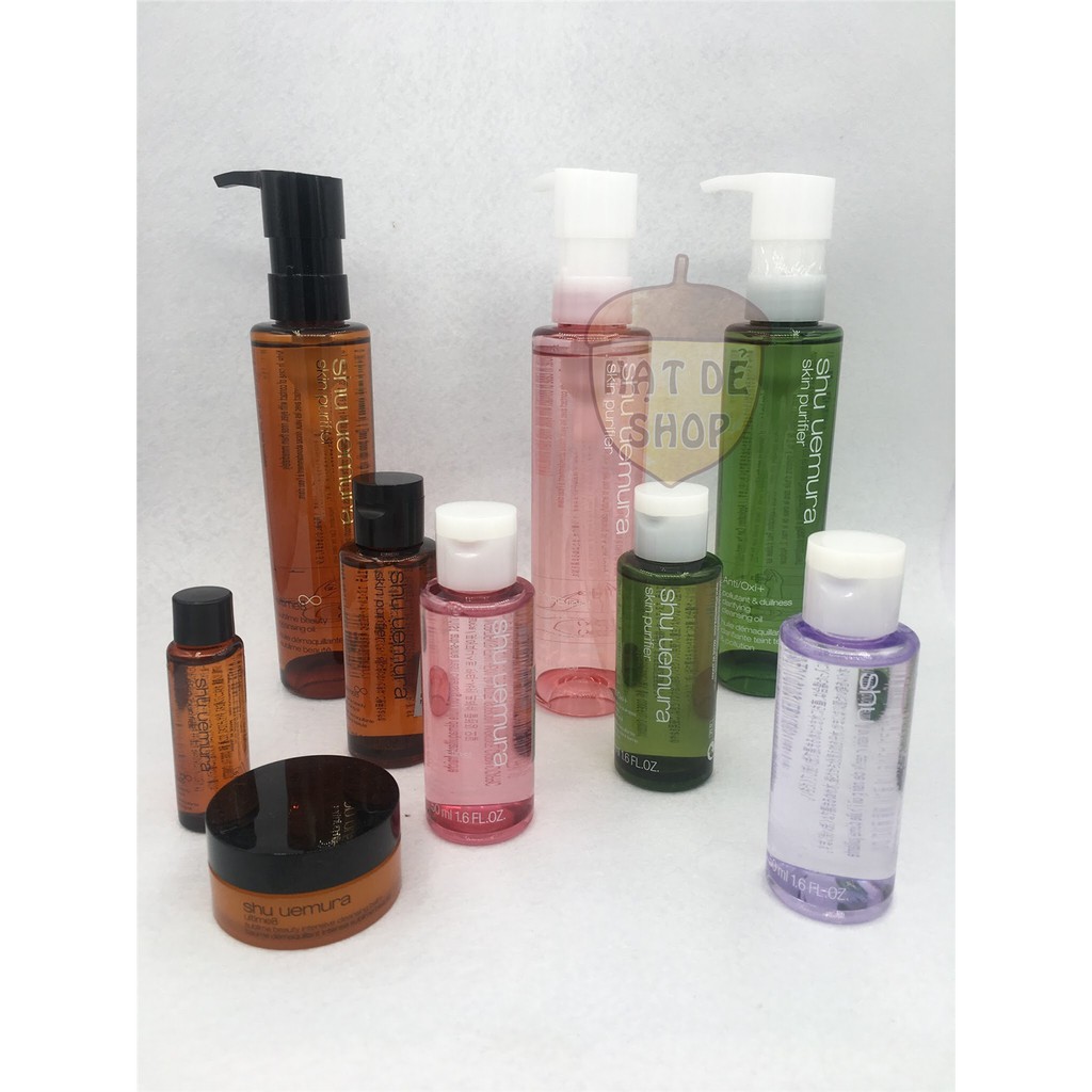 Shu-uemura Tẩy Hồng Trang Làm Sạch Se Khít Lỗ Chân Lông Skin Purifier Porefinist Anti-Shine Fresh Cleansing Oil 50ml