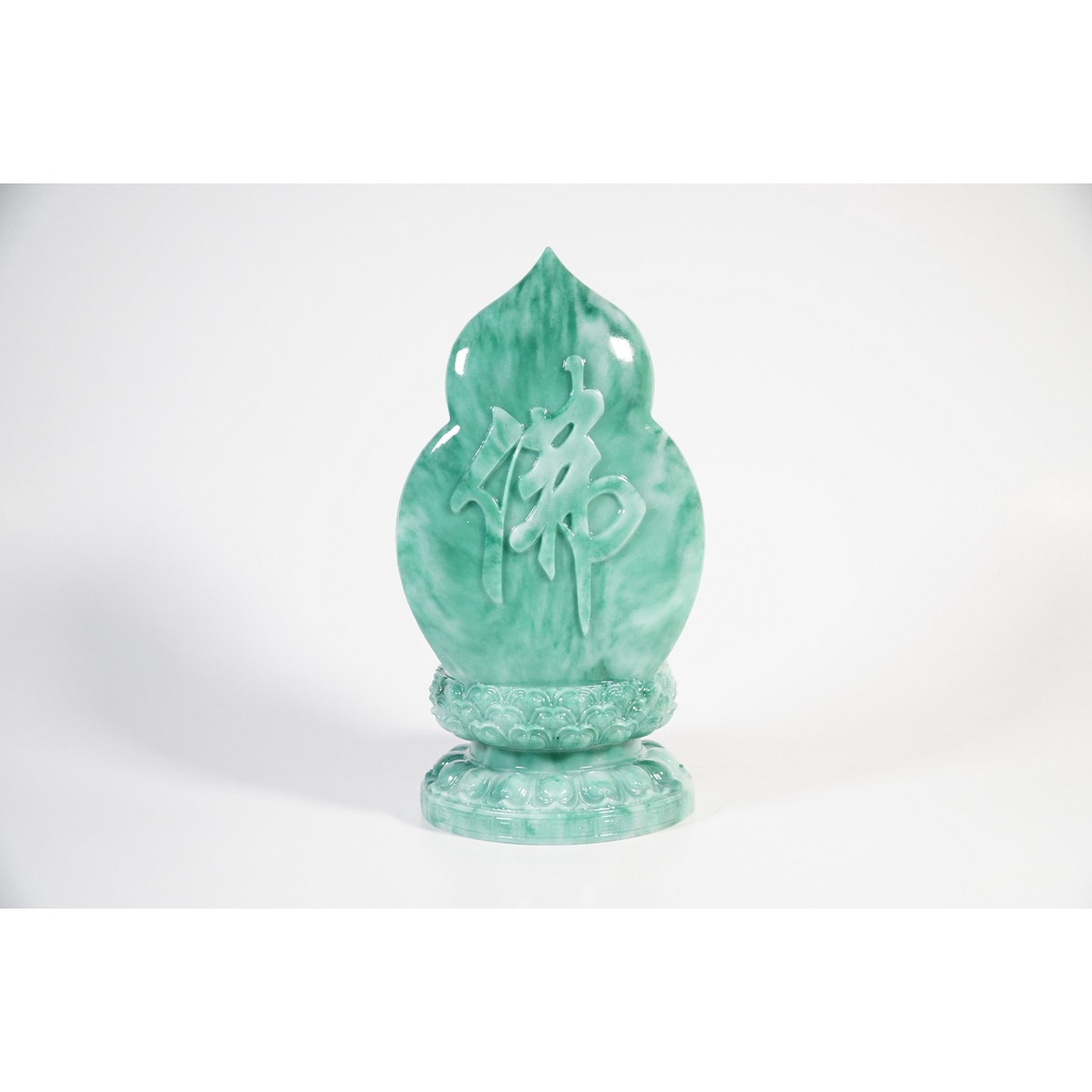 Tượng đại thế chí bồ tát bột đá xanh cao 18 cm