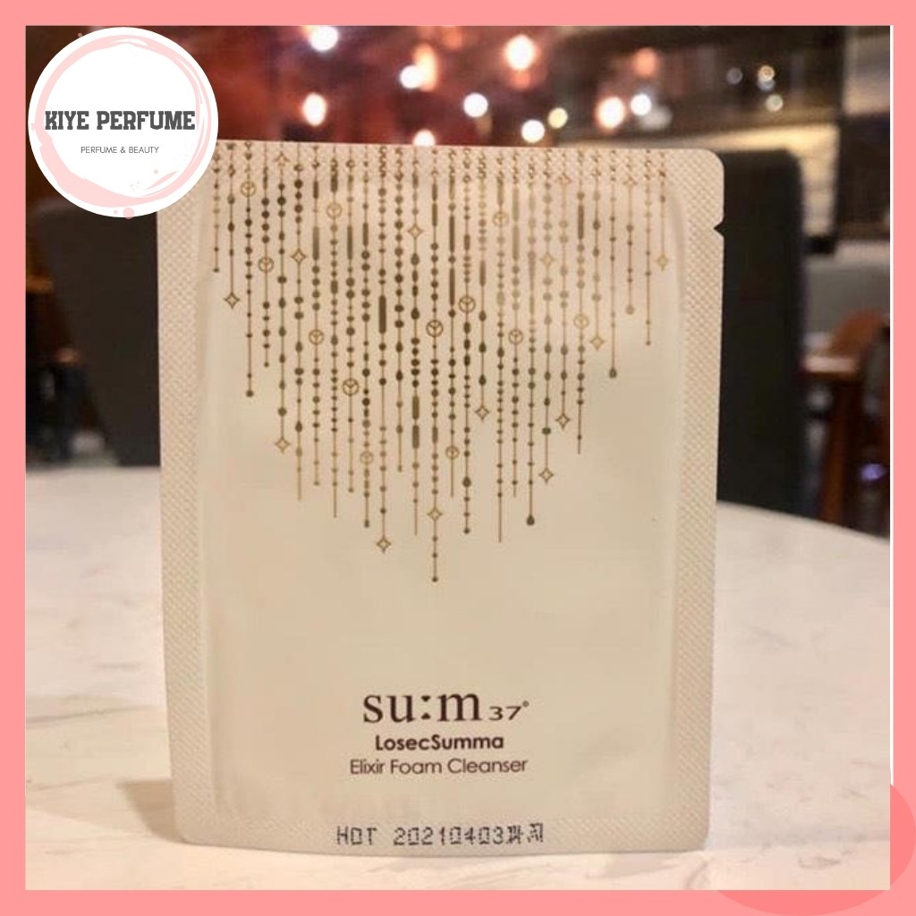 SỮA RỬA MẶT LÀM SẠCH SÂU SU:M37 Skin Saver Pure Effect Cleansing Foam