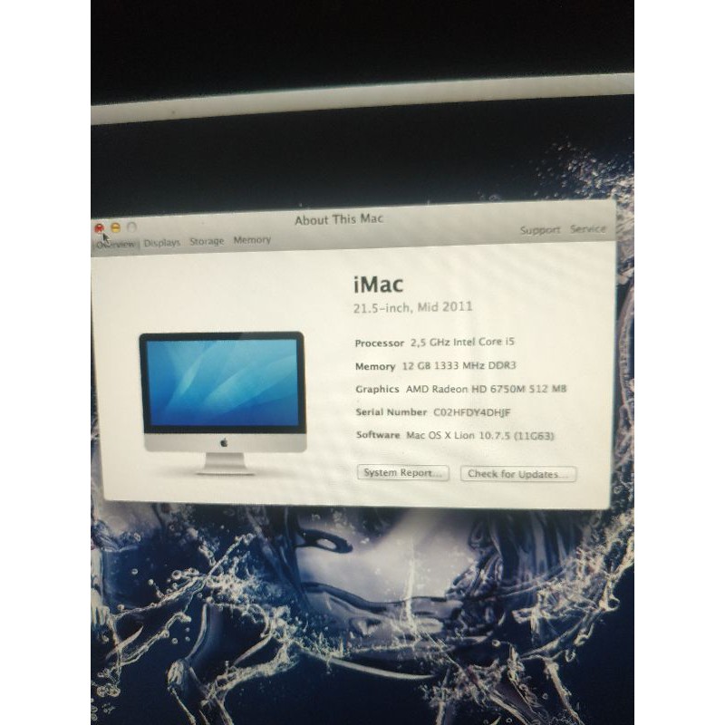 iMac Apple all in one, PC máy bàn core i5 ram 12G | WebRaoVat - webraovat.net.vn
