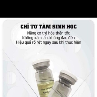 1 cặp cấy chỉ tơ tằm