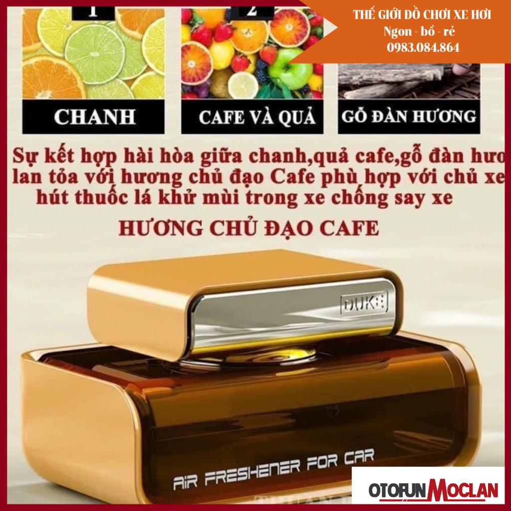 Nước hoa duke - nước hoa ô tô sang trọng - đẳng cấp - an toàn cho sức khỏe - hàng chuẩn siêu thơm cho ô tô