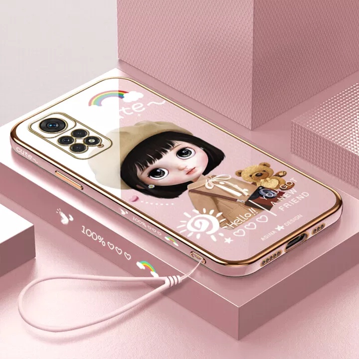 Ốp điện thoại QIANZI cho Xiaomi Redmi Note 11 5G Note 11 Pro 5G 10 4G 10Pro 4G 11S 11Pro Redmi 10 Prime 11T 11Tpro