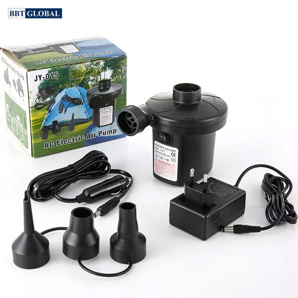 Bơm điện hút xả 2 chiều 2 nguồn điện 12V và 220V mã JY-015