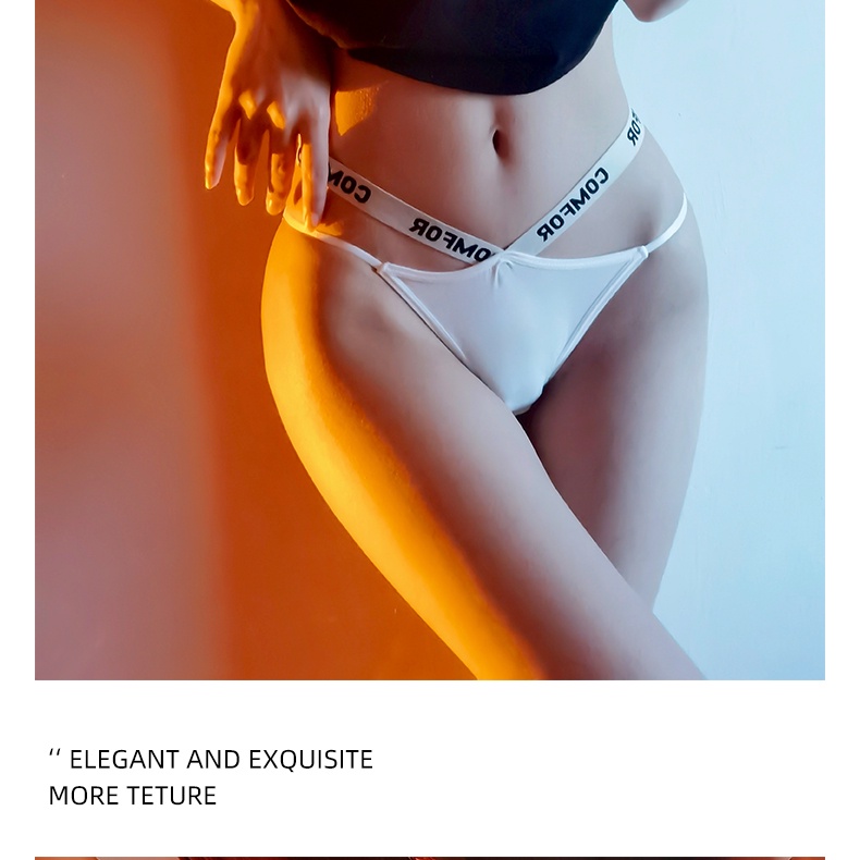 Quần lót nữ sexy dây chéo iBRA's cao cấp Quần lót cotton trơn vải mềm mại thoáng khí gợi cảm đẹp quyến rũ i57