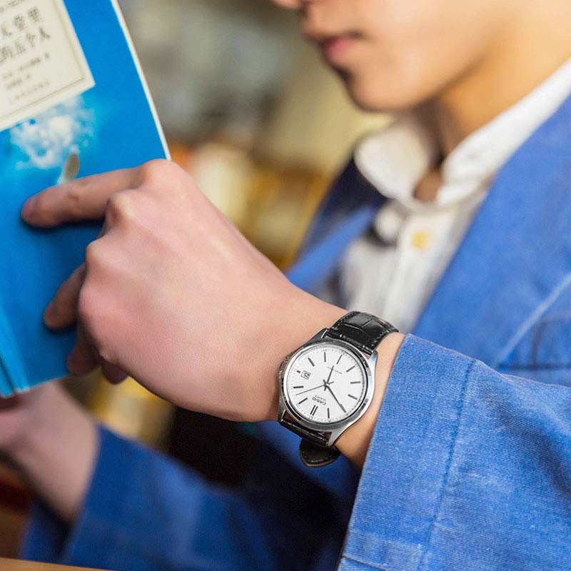 Đồng hồ nam dây da Casio chính hãng Anh Khuê MTP-1183E-7ADF