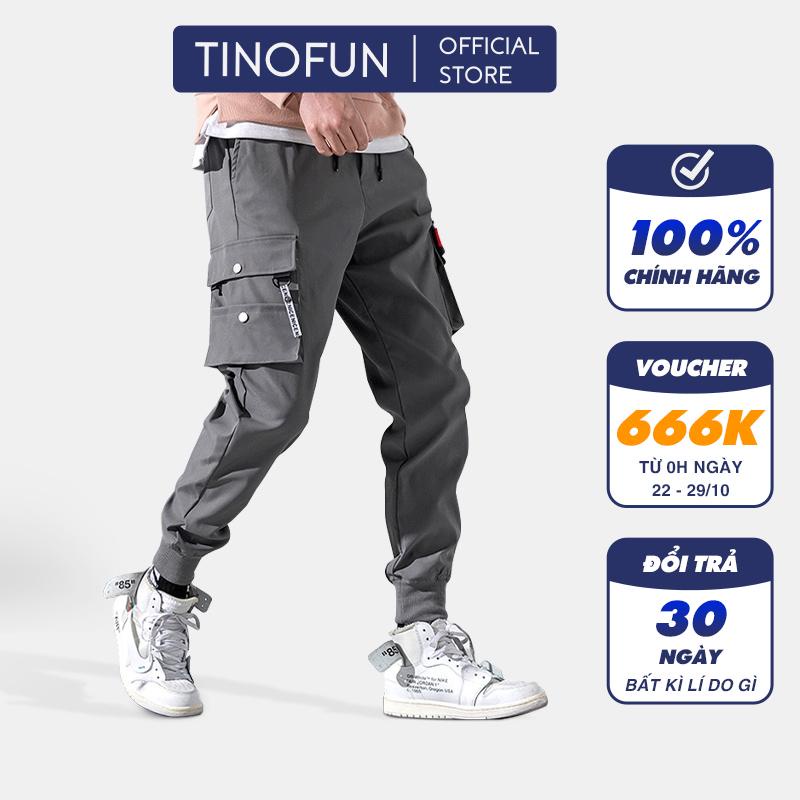 Quần thể thao nam TINOFUN kaki mã MK-W thô túi hộp kiểu bó ống Hàn Quốc ống dài,quần áo mùa hè - Hàng nhập khẩu