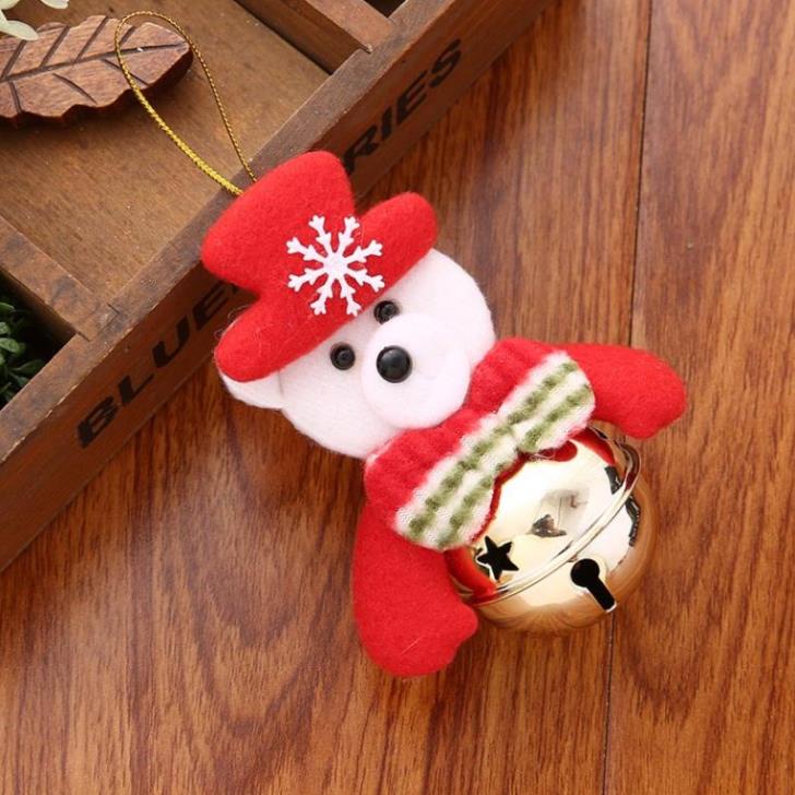 Búp Bê Treo Trang Trí Giáng Sinh Hình Ông Già Noel / Người Tuyết / Tuần Lộc Dễ Thương