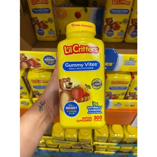 Kẹo Dẻo Bổ Sung Vitamin và Khoáng Chất Cho Trẻ L'il Critters Gummy Vites - 300 Viên - Nâng cao hệ miễn dịch/ Ăn ngon