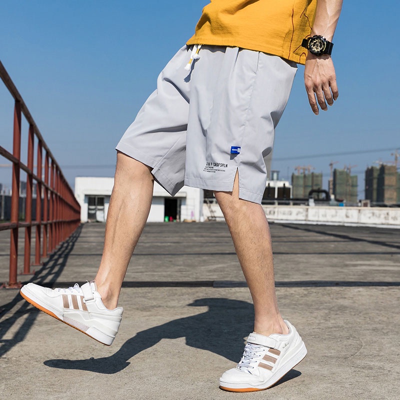 Quần short thể thao dây rút thời trang cho nam